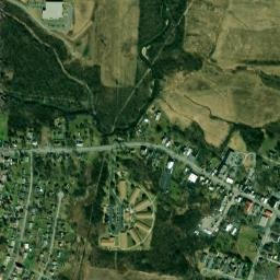 West Coxsackie New York High Resolution Satellite Map