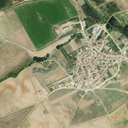 Santa Cristina de Valmadrigal map(satellite map)