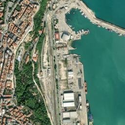 Ortona map(satellite map)