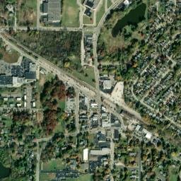 Round Lake map(satellite map)