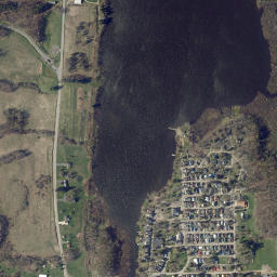 Lily Dale New York High Resolution Satellite Map