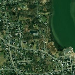 Coxsackie map(satellite map)