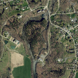 Stuyvesant Falls New York High Resolution Satellite Map