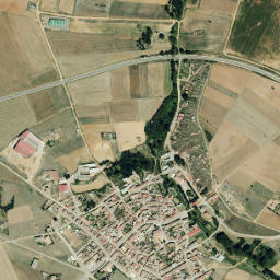 Gordaliza del Pino map(satellite map)