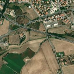 Montalto di Castro map(satellite map)