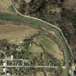 Belfast New York High Resolution Satellite Map