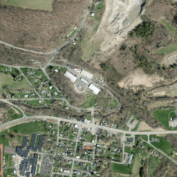 Odessa New York High Resolution Satellite Map