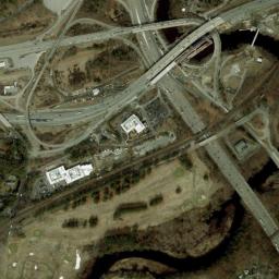 Satellite view of Brae Burn Country Club