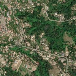 Cervione map(satellite map)