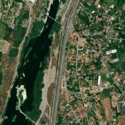 Goričani map(satellite map)