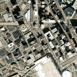 Detroit map(satellite map)