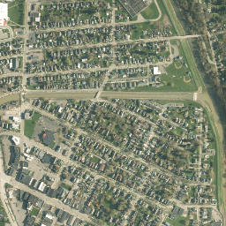 Hornell map(satellite map)