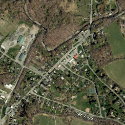 Ghent New York High Resolution Satellite Map