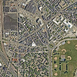South Boston map(satellite map)