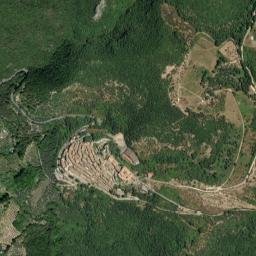Roccantica map(satellite map)