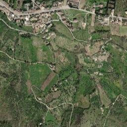 Civitaquana map(satellite map)