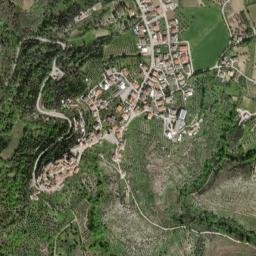 Rosciano map(satellite map)
