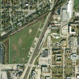North Chicago map(satellite map)