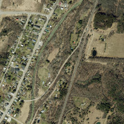 Almond New York High Resolution Satellite Map