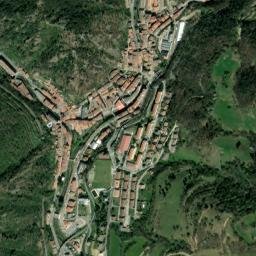 Ribes de Freser map(satellite map)