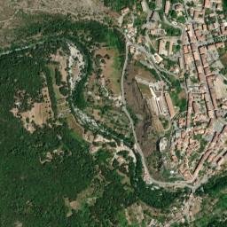 Corte map(satellite map)