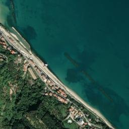 Marina di San Vito map(satellite map)