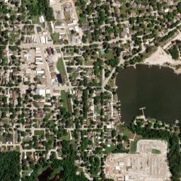 Lake Street, Lake View, IA 51450, USA High Resolution Satellite Map