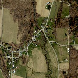 Speedsville New York High Resolution Satellite Map