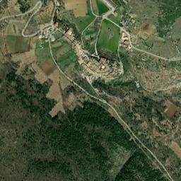 Carapelle Calvisio map(satellite map)