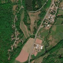 Hubbell Corners New York High Resolution Satellite Map