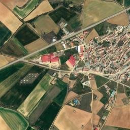 Cervatos de la Cueza map(satellite map)