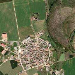 Itero de la Vega map(satellite map)
