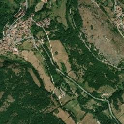 Lucoli map(satellite map)