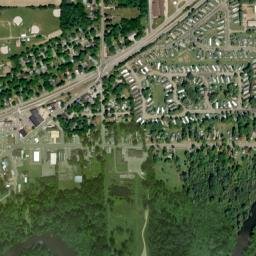 Galesburg map(satellite map)