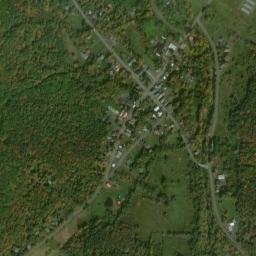 Hensonville New York High Resolution Satellite Map