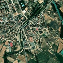 Sádaba map(satellite map)
