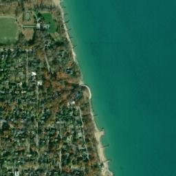 Lake Bluff map(satellite map)