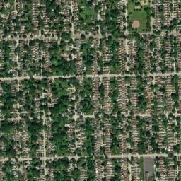 Wayne County map(satellite map)