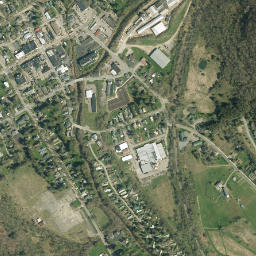 Ellicottville New York High Resolution Satellite Map