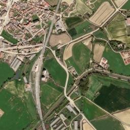 Frómista map(satellite map)