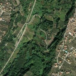 Treglio map(satellite map)