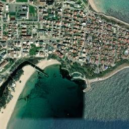 Primorsko map(satellite map)