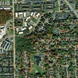 Satellite view of University of Michigan Golf Course