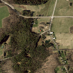 Blackesley Corner New York High Resolution Satellite Map