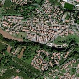 Capranica map(satellite map)