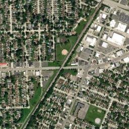 Allen Park map(satellite map)