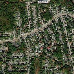 Hamilton Worcester map(satellite map)
