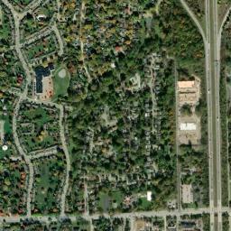 Satellite view of Washtenaw Golf Club