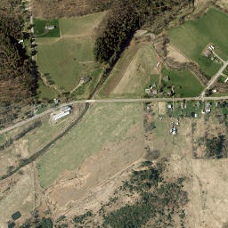 Quinneville New York High Resolution Satellite Map