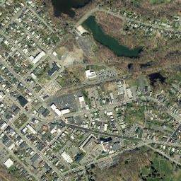 Oakdale New York High Resolution Satellite Map